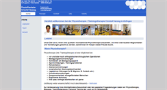 Desktop Screenshot of physiotherapie-herzog.ch